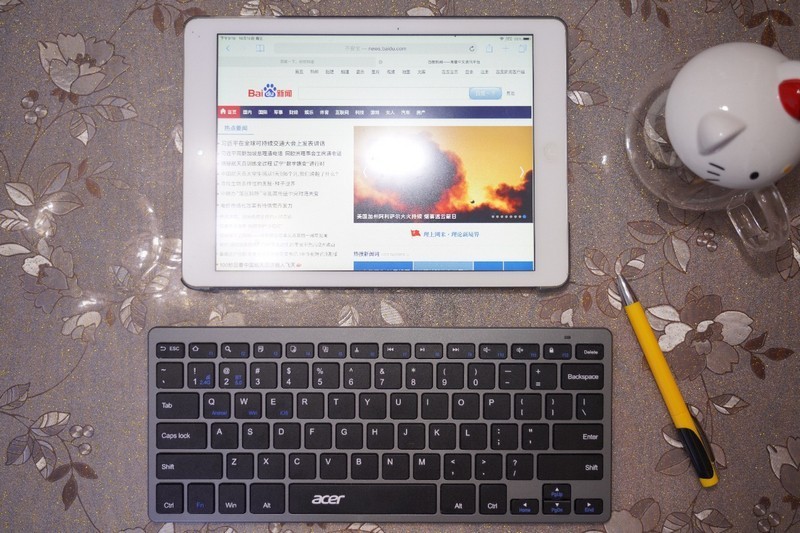 从性能和便捷的平衡点出发 宏基无线键盘的办公体验