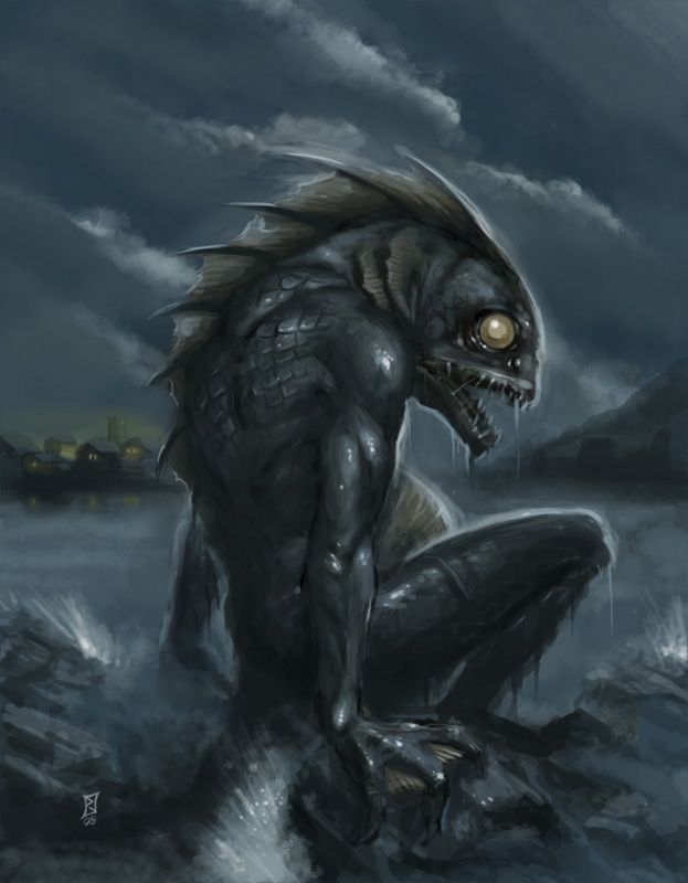 鱼人传说-渔夫心中黑暗水域的怪物