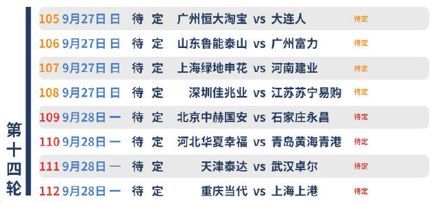 中超联赛2020赛程表上海申花(中超赛程官宣！申花7月25日战恒大！上港7月27日对天津)