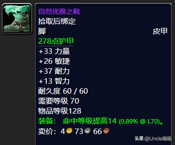 魔兽怀旧TBC：熊TP2阶段毕业装备大推荐，款款直戳天花板