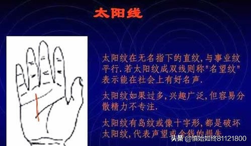 通用的简易手相算命图解——掌握自己的命运密码。