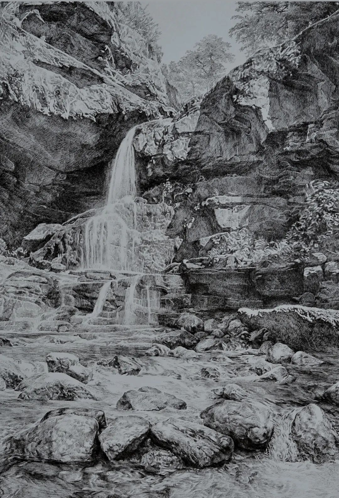 六位钢笔画艺术家的作品-zhuofu6058439