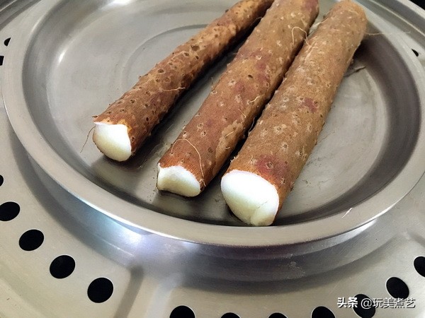 用山药泥替代淀粉，牢牢粘住“丸藕”