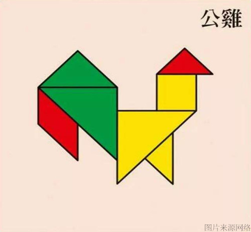 30种七巧板动物拼图,动手动脑长智商,孩子快来玩一玩