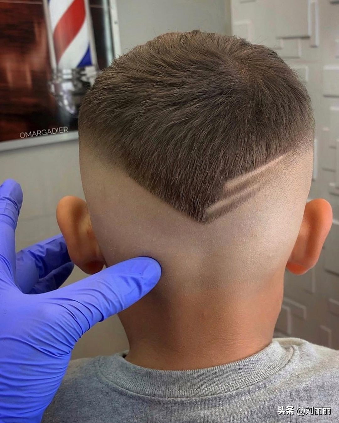 关于儿子发型好帅的说说(儿子新发型发朋友圈的说说) _晶羽文学网