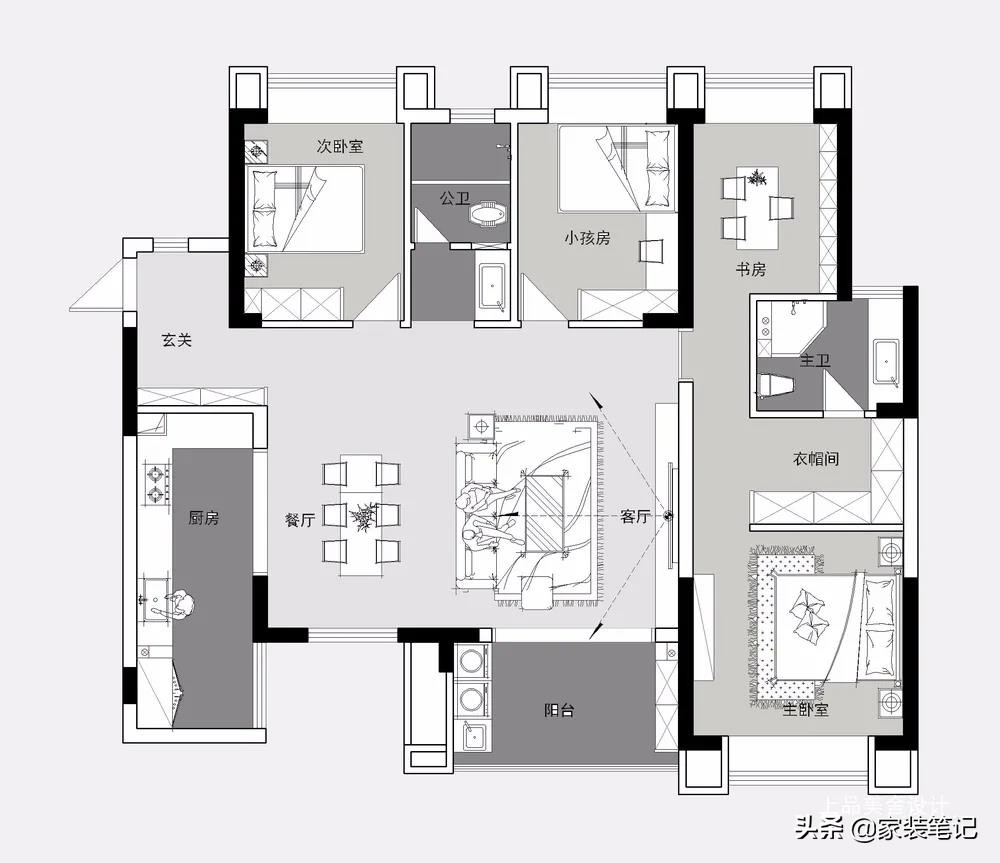 看了长沙夫妻的极简风，才知道什么是“网红”装修，隐形墙很惊艳