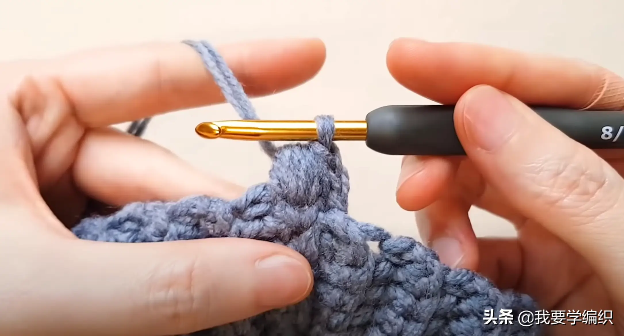 想要漂亮帽子不用买，学习编织自己就能钩一个，枣针帽教程送达