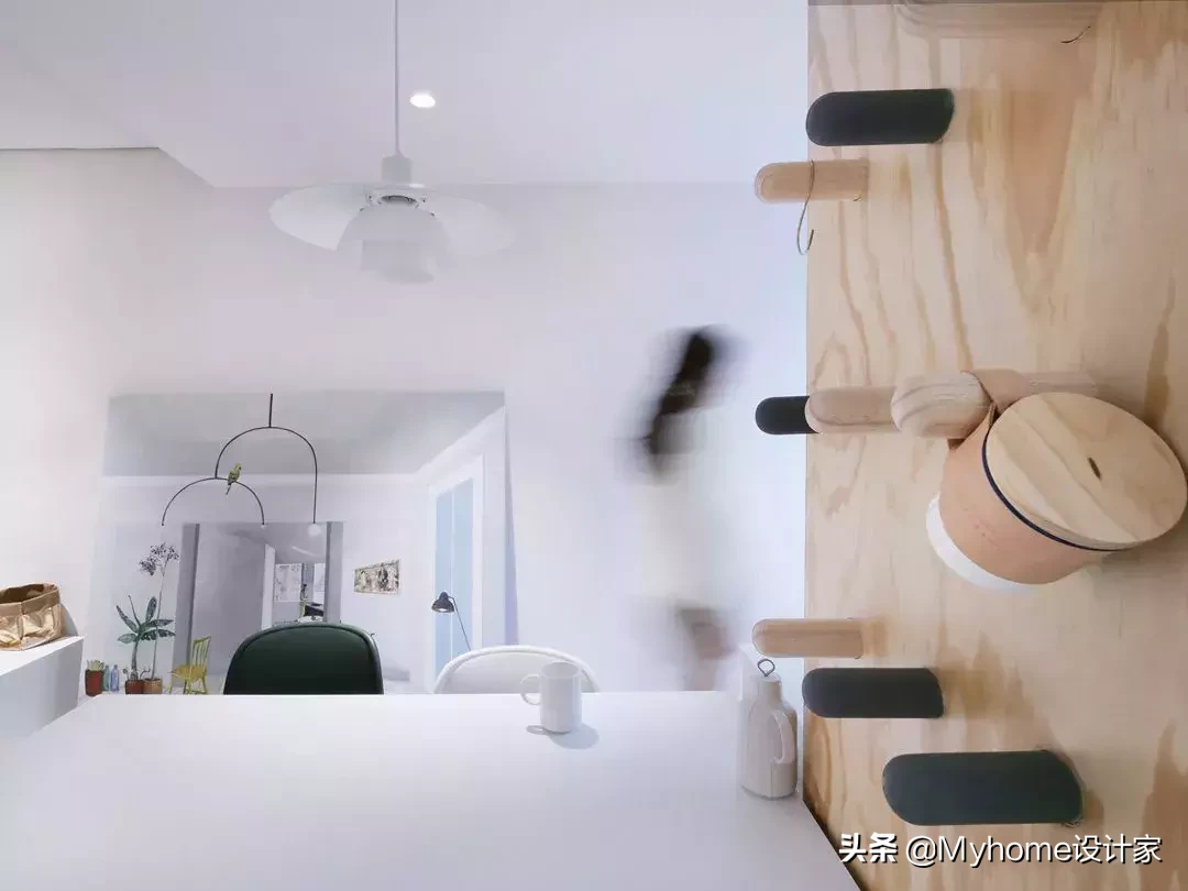 这才是北欧风！102㎡简约公寓，爆改两居室，还有大阳台