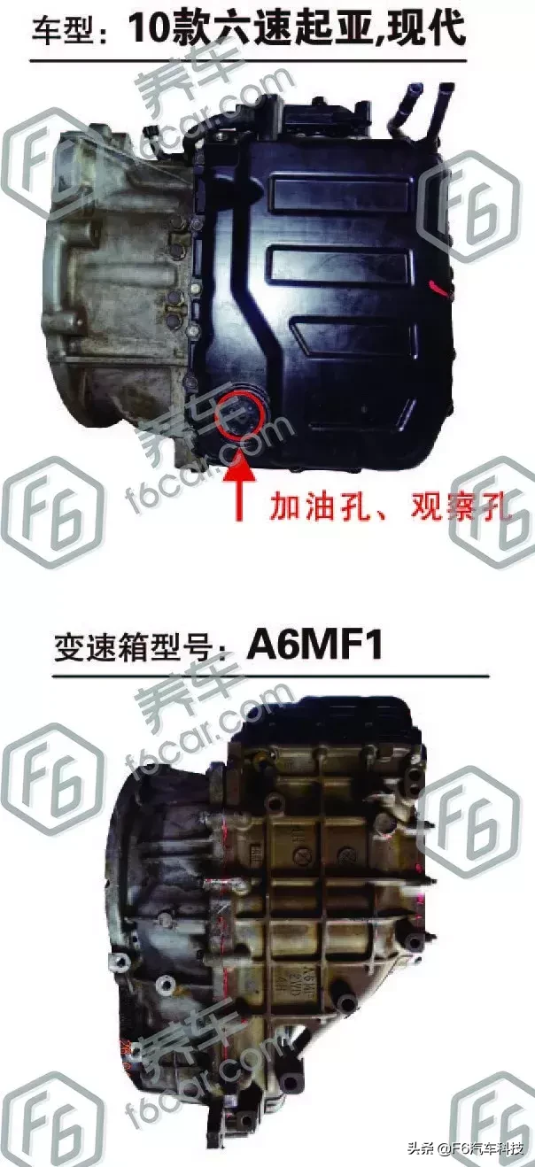 变速箱养护：常见自动变速箱加油孔/观察孔速查表（一）
