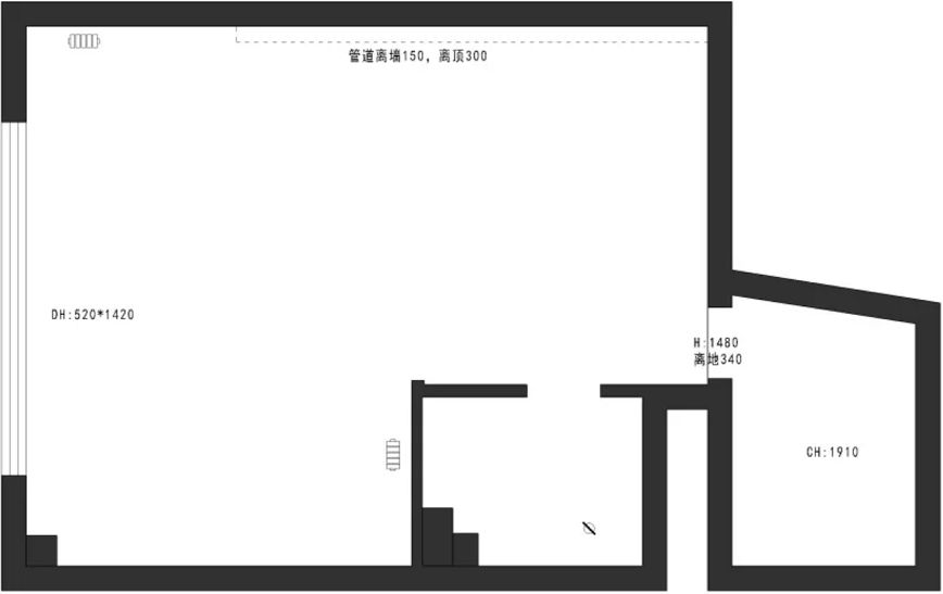 小户型拥挤又憋屈？仅40㎡公寓，被他改出了2层小别墅的高级感