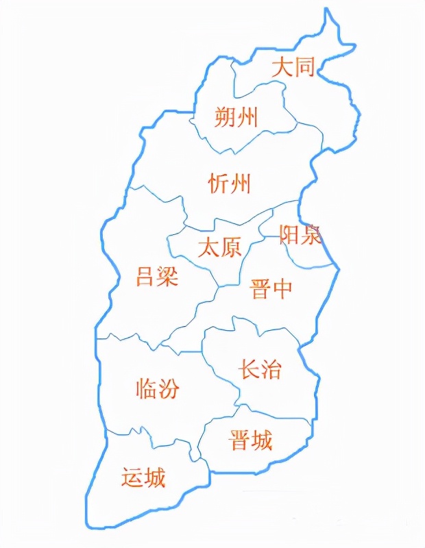 山西河北山东交界地图图片