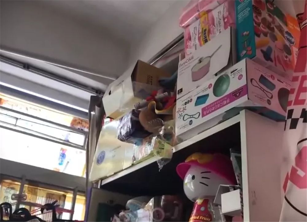 香港母女蝸居6㎡劏房，厕所难坐下洗衣机放床边，网友：太逼仄