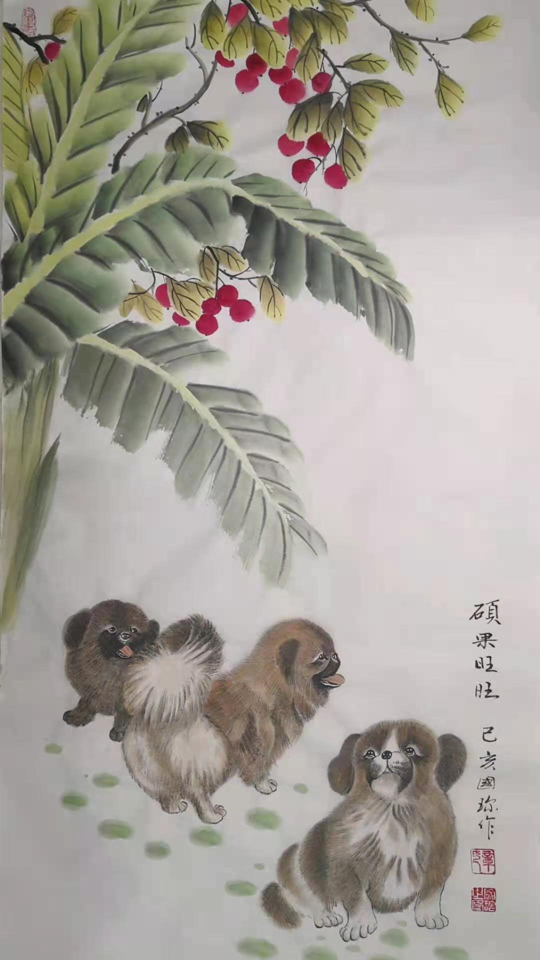 天真率意、浑然天成——知名书画艺术家章国珍作品欣赏