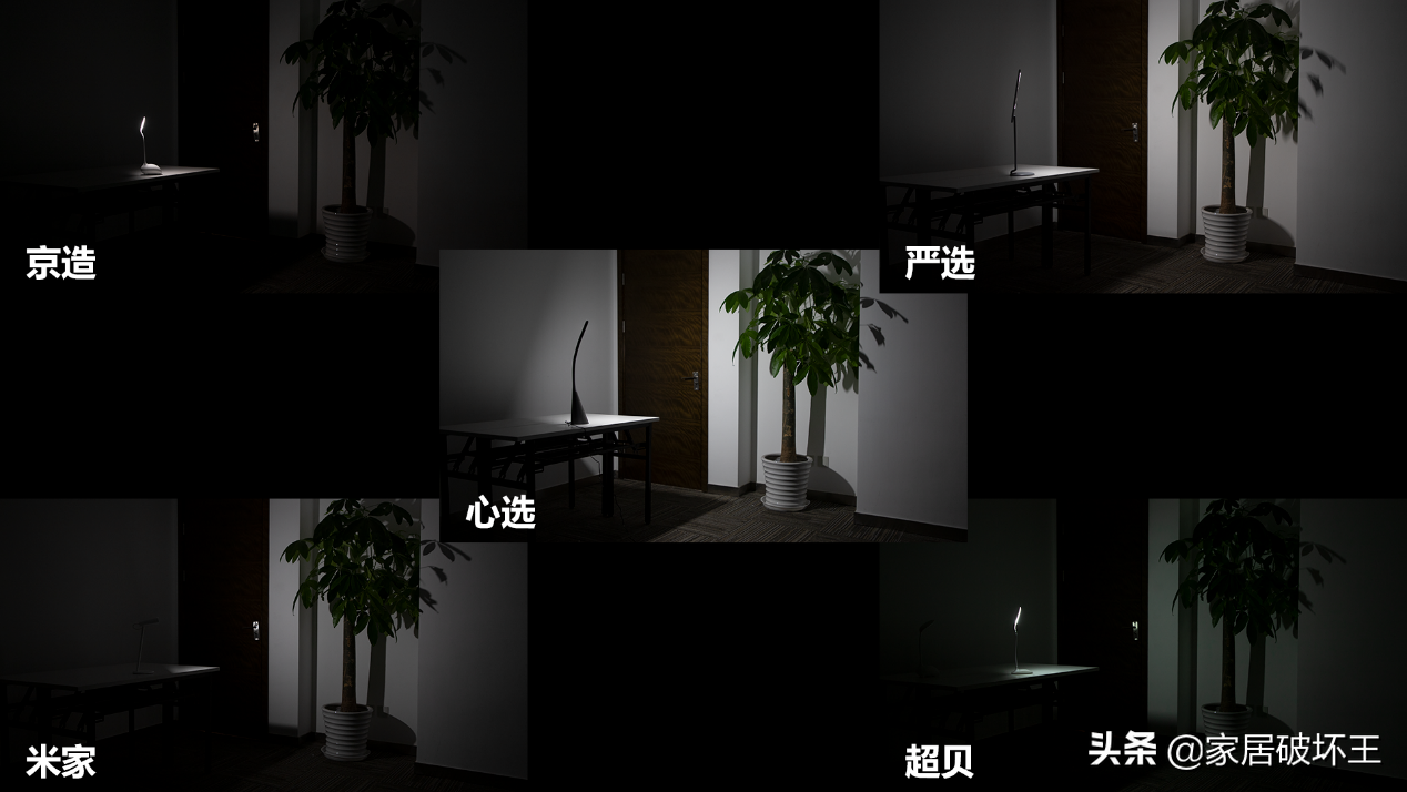 5款品牌台灯对比测评，小米、淘宝、京东、网易、超贝哪个能胜出