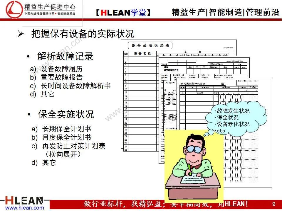 「精益學堂」TPM之現場管理篇