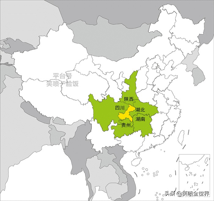 我国各省市“邻居”知多少，首都有2个，最多邻8个