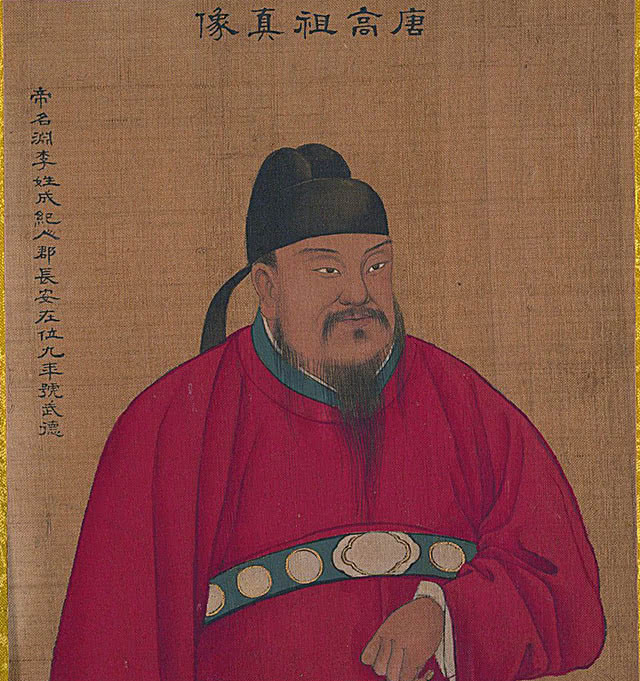 唐朝历代皇帝画像真容图片