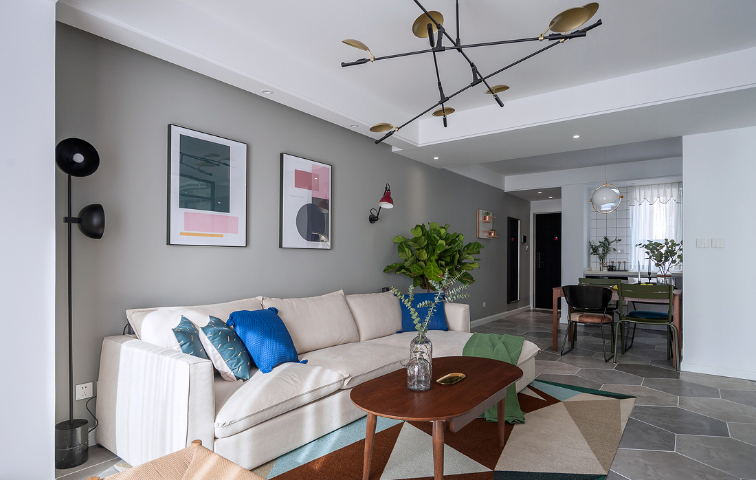 小户型两房两厅装修，一点空间都没浪费，这样的北欧风真好看！