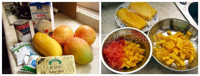 DIY杨枝甘露和芒果班戟(芒果杨枝甘露怎么做)