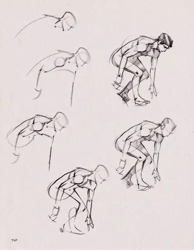 零基础速写教程:分步骤教你人体速写画法,简单易学,快来学习