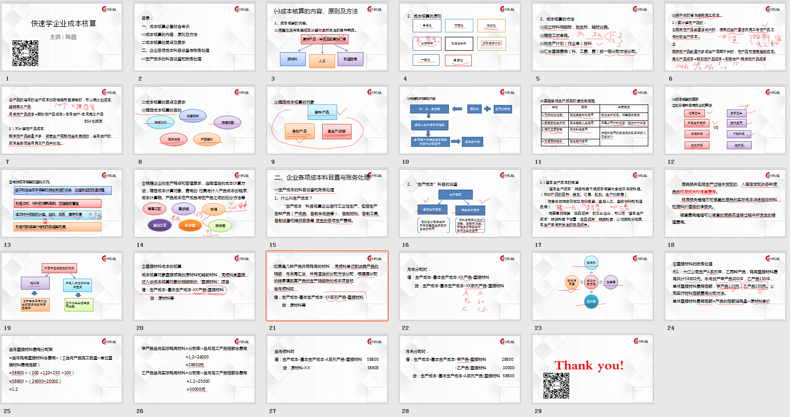 不会成本核算？完整版成本核算的内容、原则及方法，不要错过
