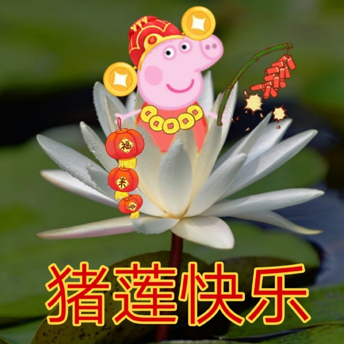 过年表情包：恭喜祝你新年快乐