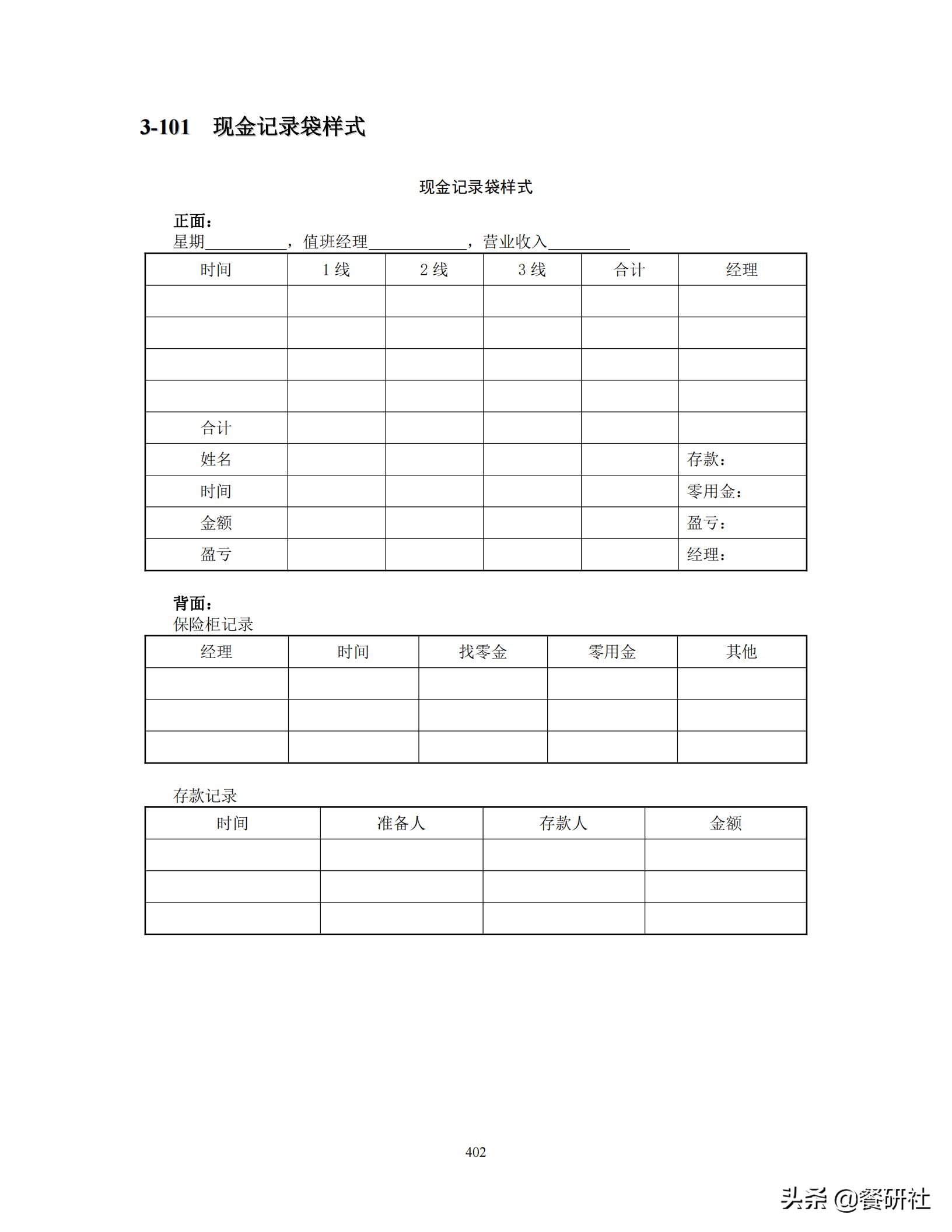 餐饮管理培训大典：200+操作流程/表单工具（462页文档）
