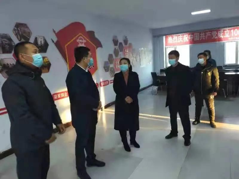 宝清县委常委、宣传部长薛丽伟深入夹信子镇调研