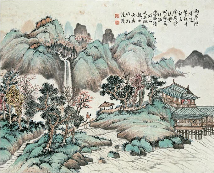 【转载】旷世才女陆小曼绘画作品