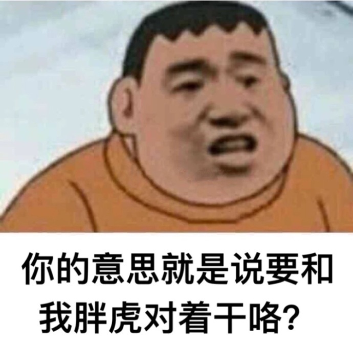 胖虎表情包：一看你就是知识粪子