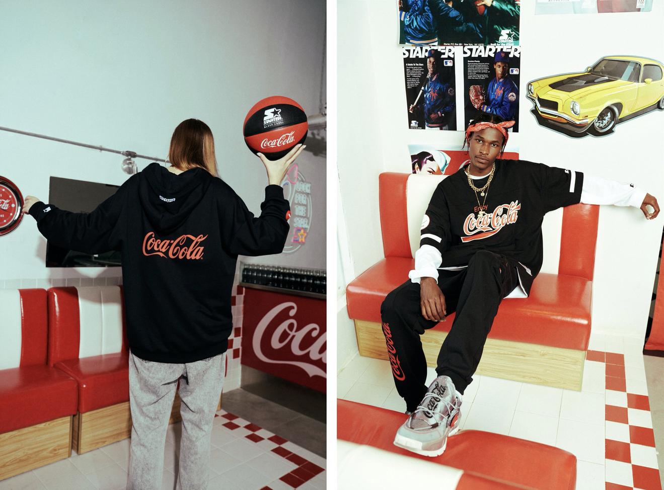 夏天最纯正的街头味道，由 STARTER x Coca-Cola 制造