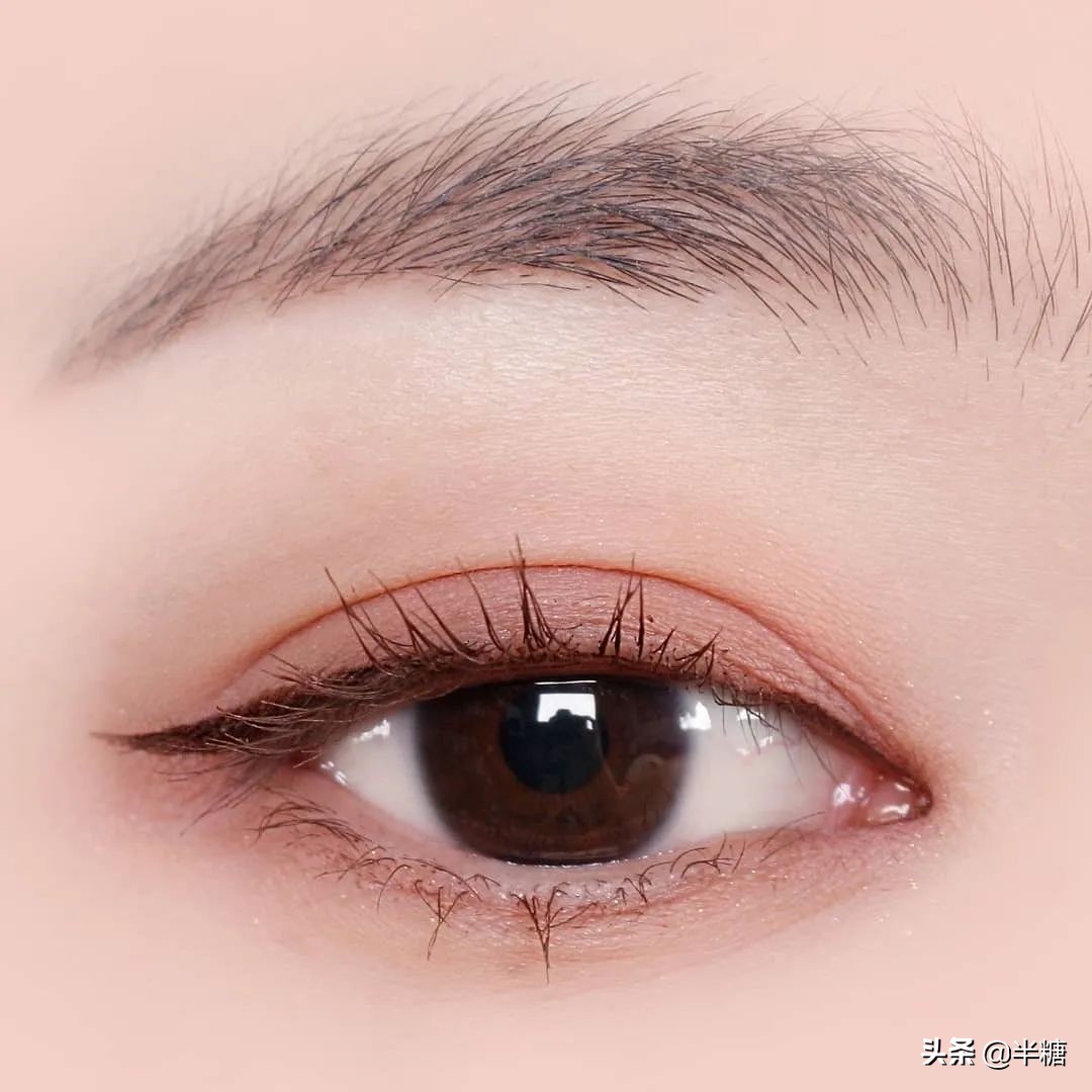 熟能生巧～*图片来自小红书少女特意选了一个内双眼睛的各类型眼线