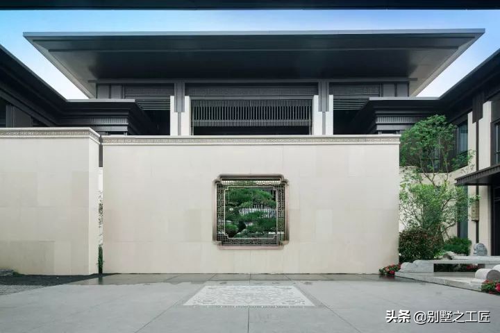 古香古色的中式宅院尽收眼底 分享值得拥有的简约新中式庭院花园