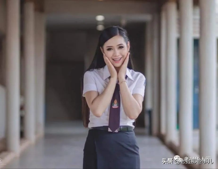 我要去老挝留学！老挝国立大学小姐姐们....太好看了