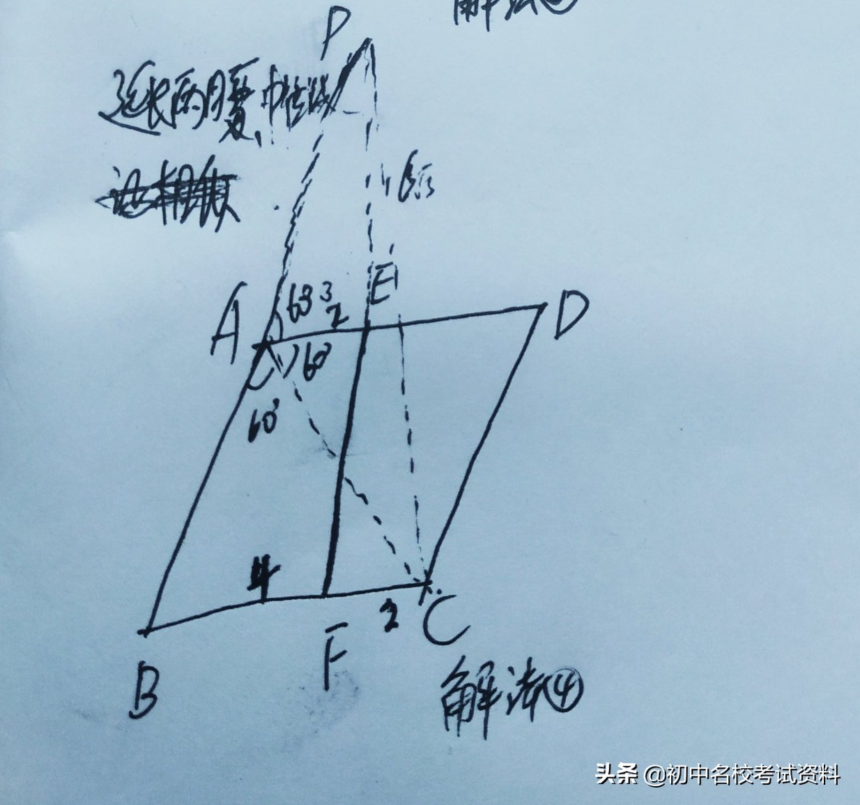 2020陕西中考数学填空压轴题点评分析及8种解题方法赏析