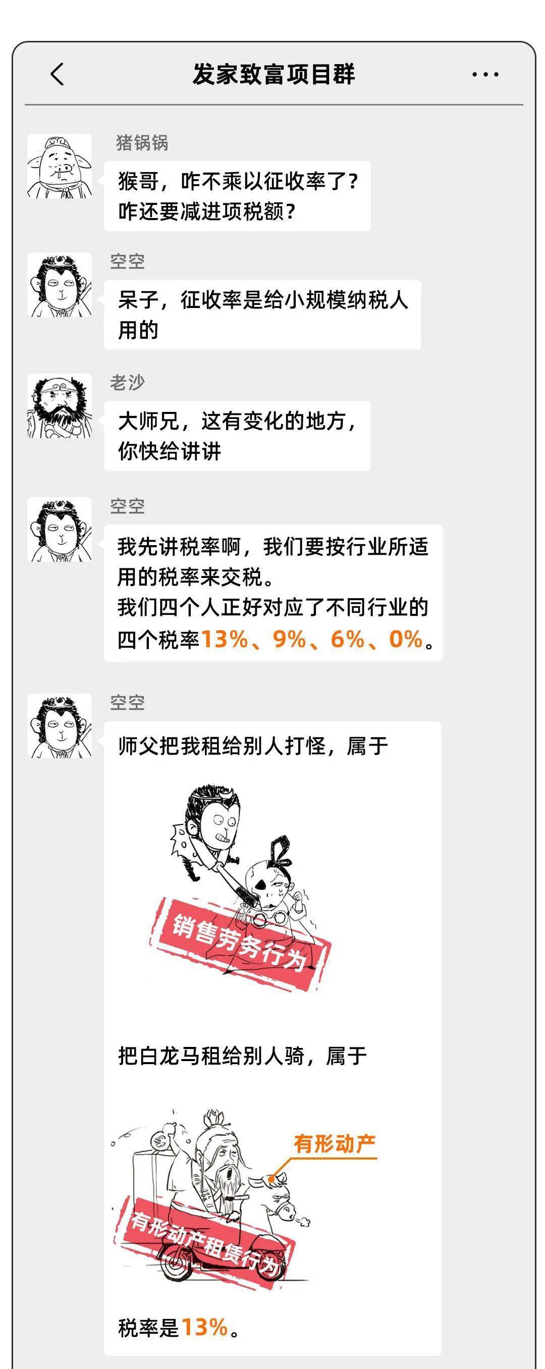 2021超全新版增值税税率表，附漫画版增值税税率记忆方法，收藏版