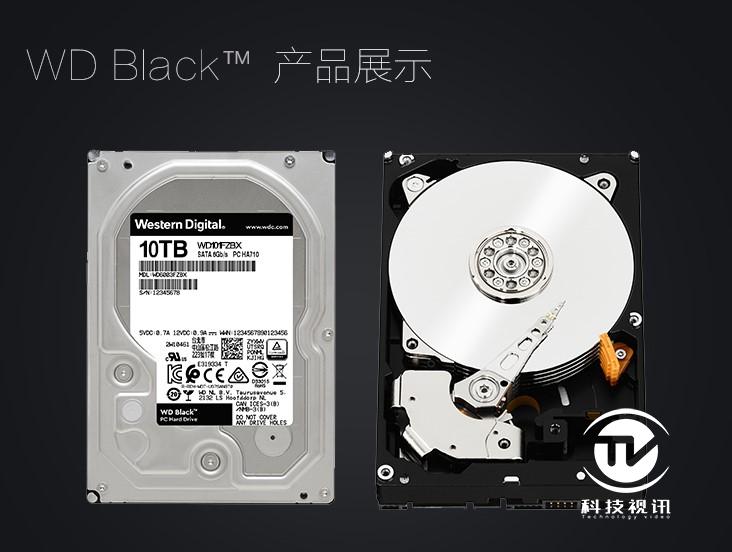 还是那个黑盘 只为游戏而生 10TB WD_BLACK™ GAMING HARD DRIVE评测