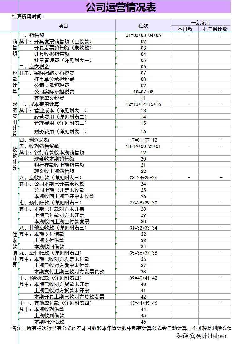 会计都应该知道的：全自动内账管理系统，操作方便实用高效