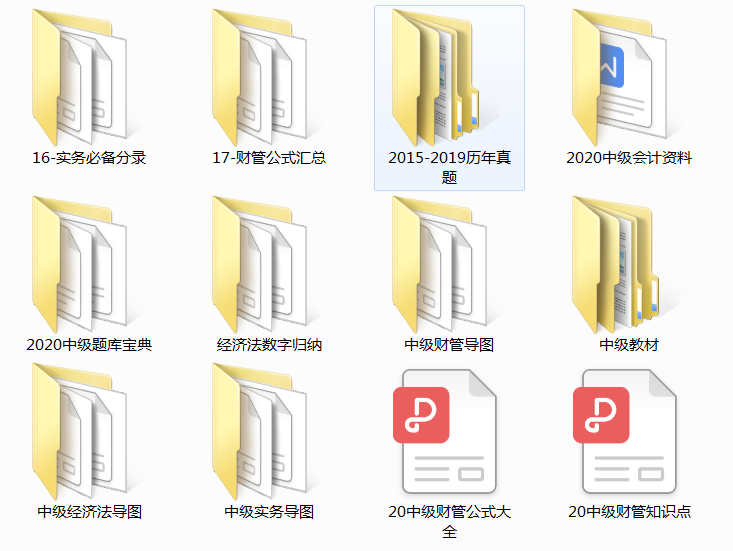 极致经典！无添加的中级会计《经典试题100道》，助你成功上岸