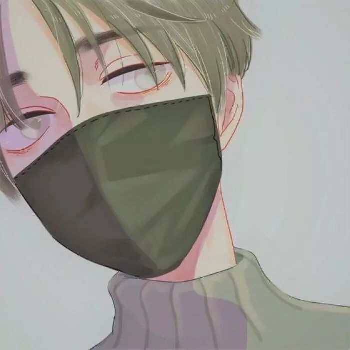 卡通男生头像｜口罩帅哥等你来摘