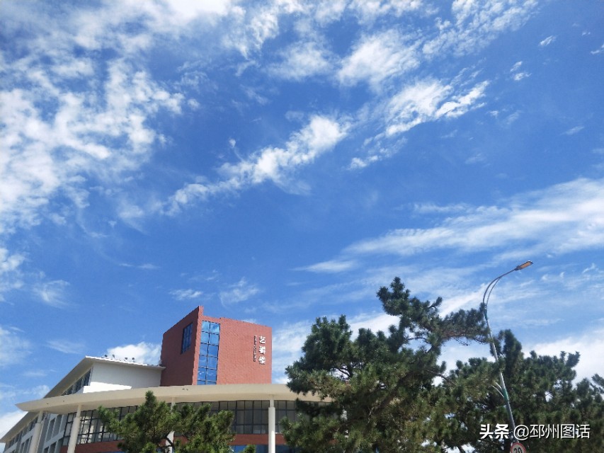 美丽的校园，威海职业学院