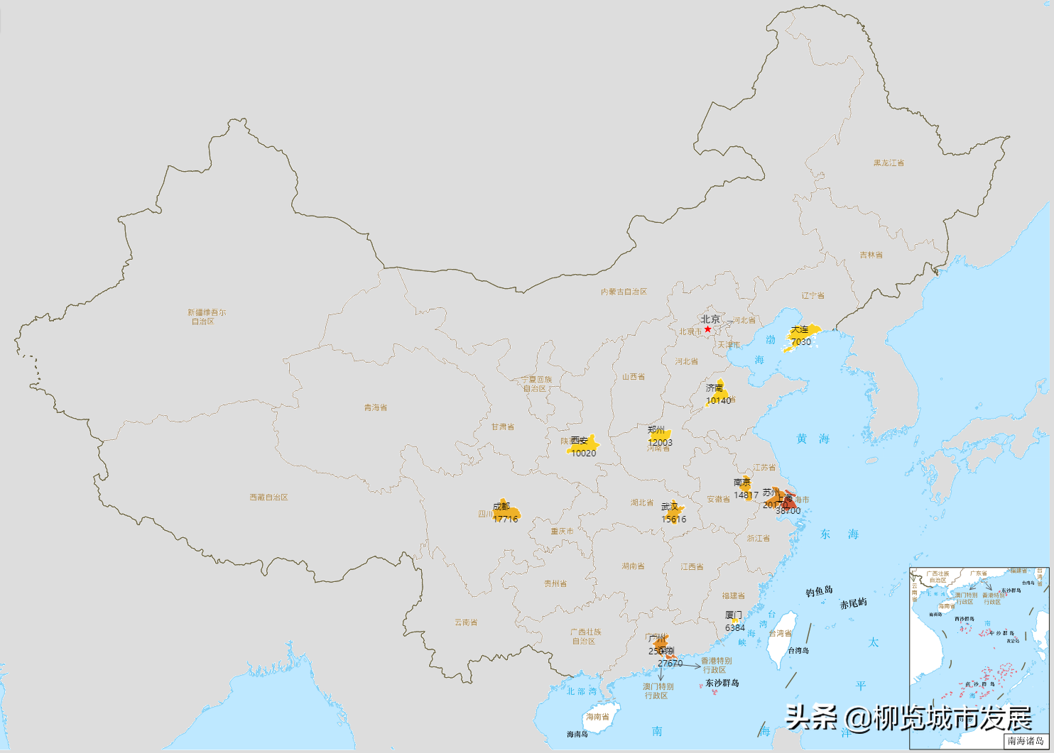 中国哪些城市表态申办奥运会(中国12城申办2036年奥运会，综合实力对比，谁最有希望申办成功？)