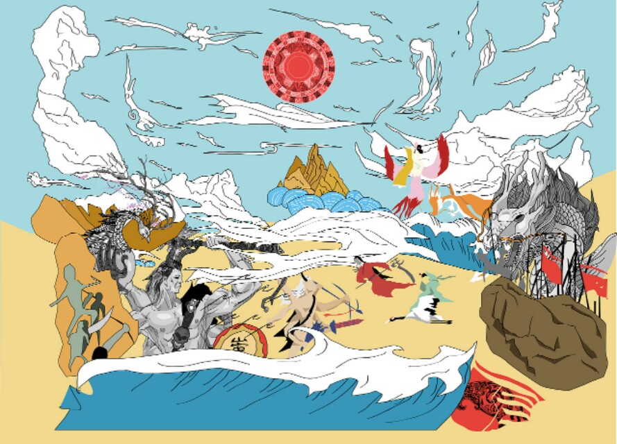 应龙与女魃的凄美爱情.让所有华夏人动容