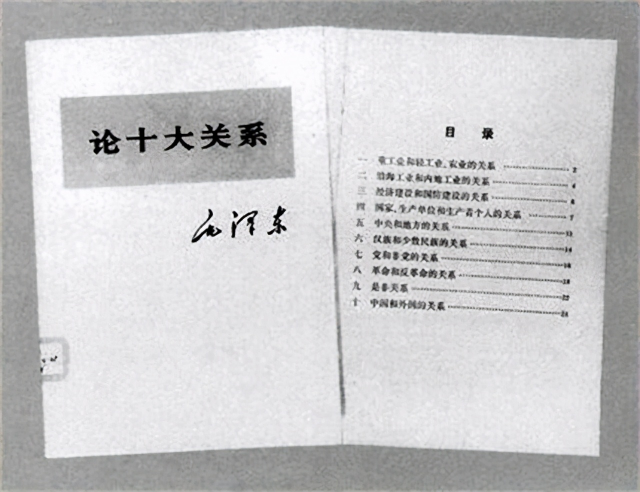 毛主席1956年就提出《论十大关系》，为何直到20年后才首次发表？