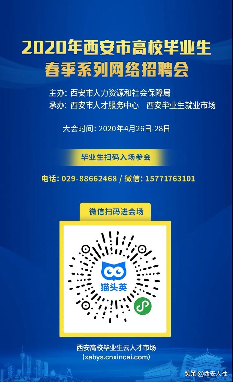 690+单位、3万+岗位，“职”等西安高校毕业生