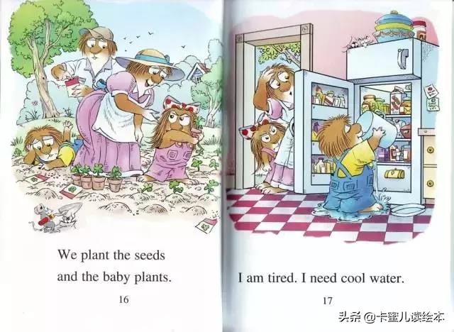 英文有声绘本故事《A Green,Green Garden》绿油油的花园
