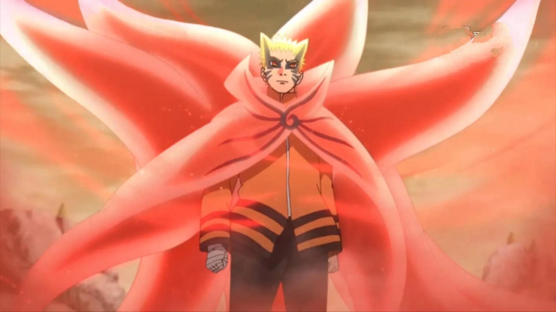 博人传:博人被大筒木一式弄断手臂,鸣人开启重粒子模式,太帅气