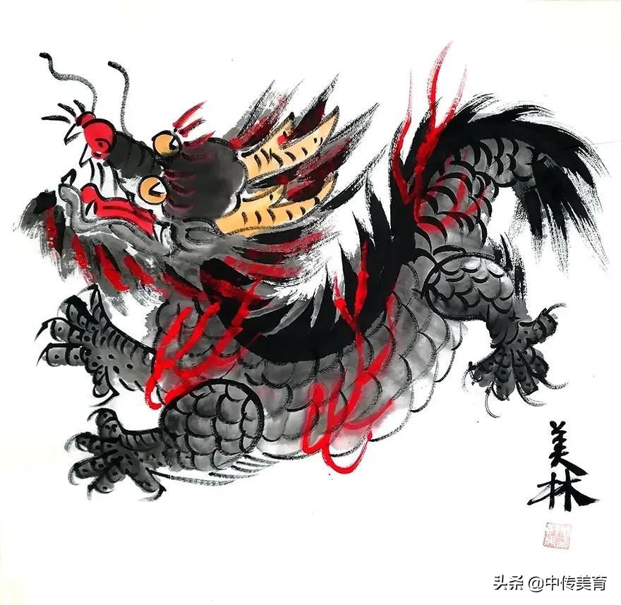 别看十二星座了！！韩美林笔下的生肖水墨画，看一眼就爱上了