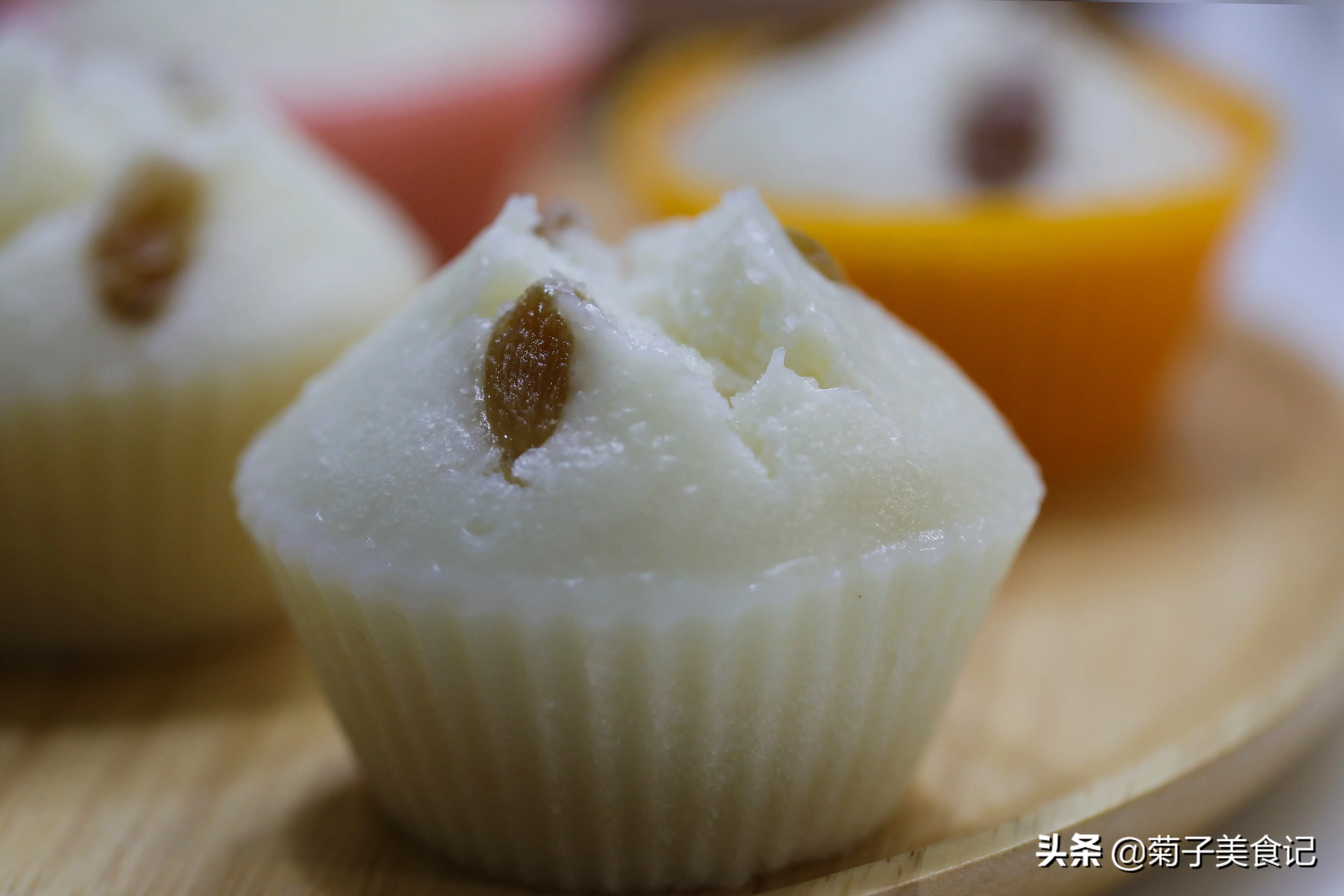 20年前卖2毛钱1个的大米发糕，筷子简单一搅，松软开花零失败