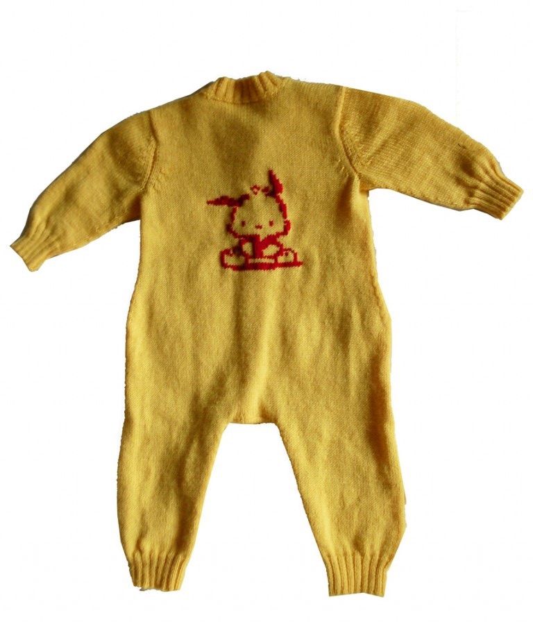 简单实用的婴幼儿连体衣编织，附详细图解教程